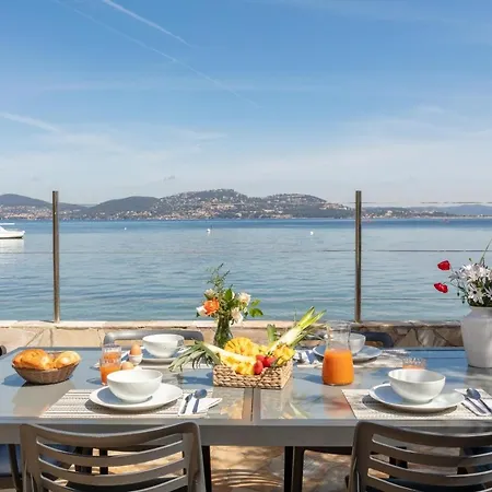 Le Cigalou, Authentique Cabanon De Pecheur En Bord De Avec Sa Terrasse Spacieuse Et Amenagee Villa Hyeres