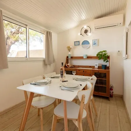 Le Cigalou, Authentique Cabanon De Pecheur En Bord De Avec Sa Terrasse Spacieuse Et Amenagee * 耶尔